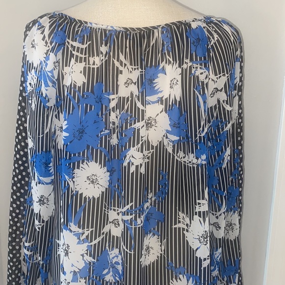 Apt. 9 Chiffon Long Sleeve Blouse - Picture 6 of 10